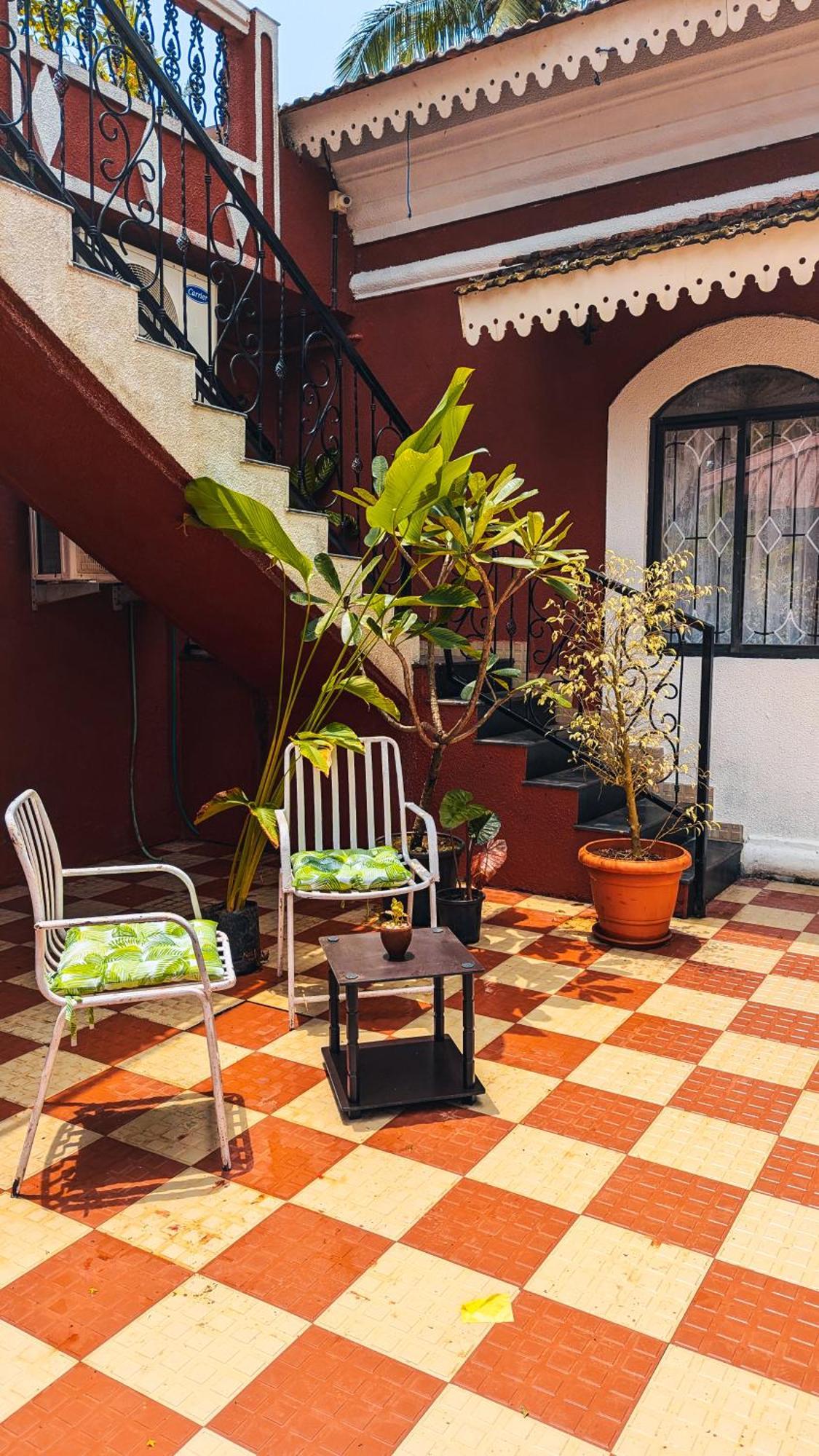The First House By V3Homestay 4Bhk Private Pool Calangute Dış mekan fotoğraf